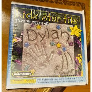 milestones Kids Star Tile Stepping Stone Kit NEW and Sealed